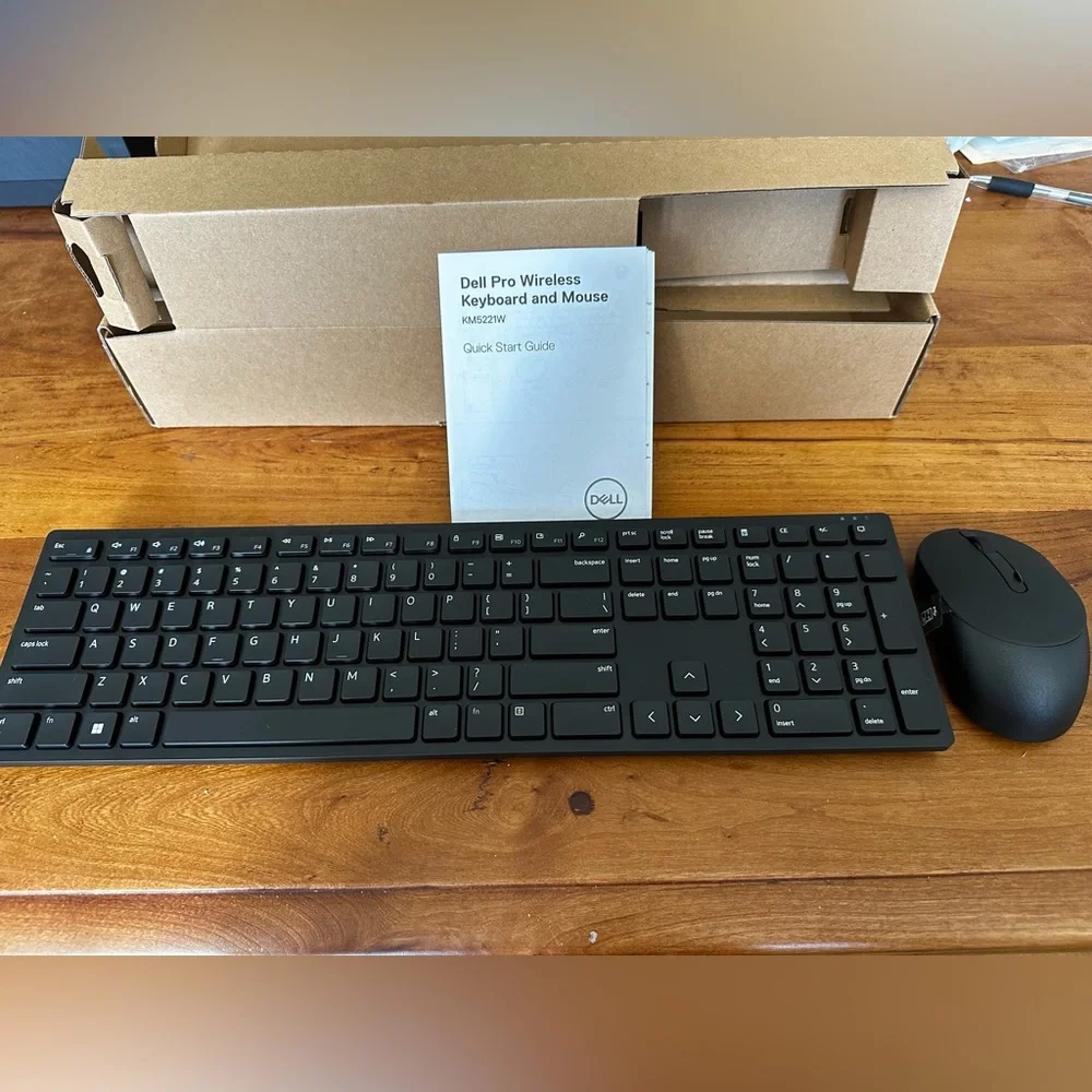Brand New Dell Pro Wireless Keyboard and Mouse – KM5221W